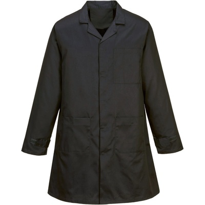 Portwest Plášť ESD AS10 antistatický POR AS10BKR4XL Černá