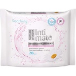 Nature of Agiva Intimate Интимни мокри кърпички с млечна киселина и лайка, 20 броя - ozone