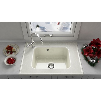 FAT Кухненска мивка от полимермрамор fat, 219 (219marble)