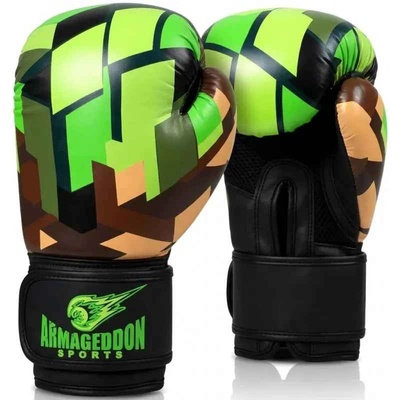 Armagedon sports Детски боксови ръкавици 8 oz с 3D куб ефект Armageddon Sports (ARM117)