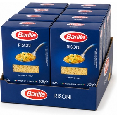 Barilla Risoni No.26 8 x 0,5 kg