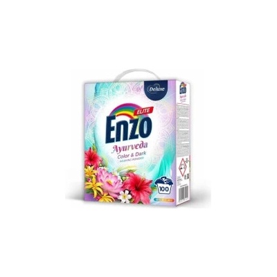 Deluxe Enzo prací prášek Elite Color & Dark Ayurveda 5,5 kg 100 PD