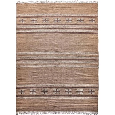 Diamond Carpets Ginger DESP P83 Brown Cream Hnedá