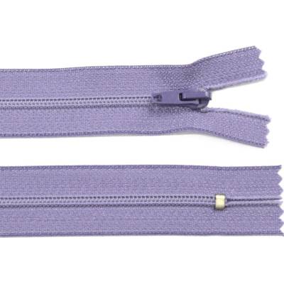 Spirálový zip no.3 nerozepínací 22cm - více barev color: 571 fialová