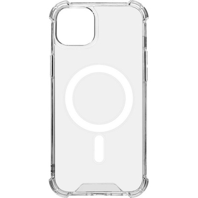 Tactical Калъф за Apple iPhone 15 Plus, хибриден (термополиуретан и поликарбонат), Tactical MagForce Plyo (57983115975), удароустойчив, прозрачен (57983115975)