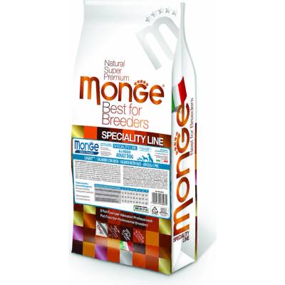 MONGE Best for Breeders Speciality Line Light Lososom a Ryžou 15 kg
