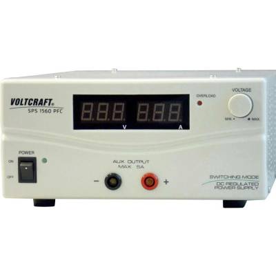 VOLTCRAFT SPS 1560 PFC laboratorní zdroj s nastavitelným napětím, 1 - 15 , 6 - 60 A, 900 W, Remote, výstup 2 x, SPS 1560