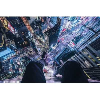 Plagát, Obraz - On The Edge Of Times Square, (91,5 x 61 cm)