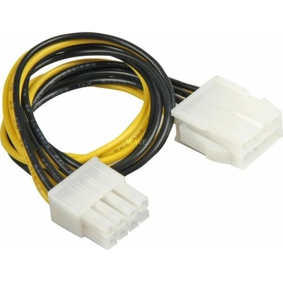 goobay P4 (8pinů) napájecí prodlužovací kabel 20cm (51361) - 11.92.1023