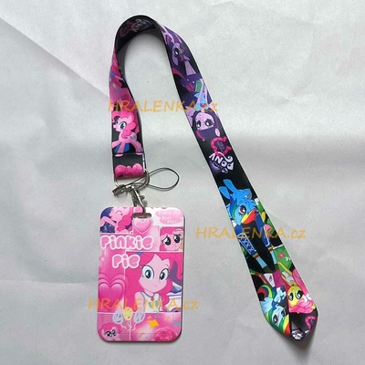 Šňůrka na krk s cedulkou My little Pony Piknie Pie