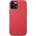ICARER Magsafe Калъф от Естествена Кожа за iPhone 12 Pro Max, iCarer Leather Case, Червен (WMI1217-RD)