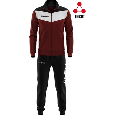 Givova Campo Burgudy-Black – Zboží Dáma