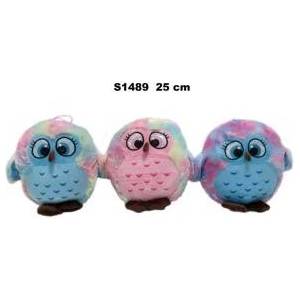SUN-DAY Owl mascot 3col 25cm 153425