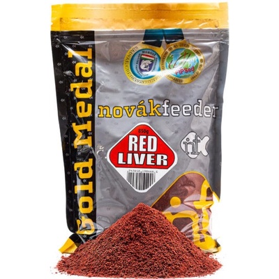 NOVÁK FEEDER Krmivo Gold Medal Red Liver 850g