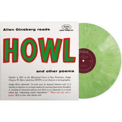 Ginsberg Allen - Howl And Other Poems (Coloured Green Vinyl, Remastered) - Vinyl LP