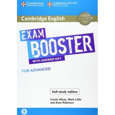 Cambridge English Exam Booster with Answer Key for Advanced - Self-study Edition - Allsop Carole, Little Mark, Brožovaná vazba (paperback)