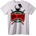 NOONEBRAND Тениска Да Живее Дядо Коледа - Роден да Вярва - 6XL, White