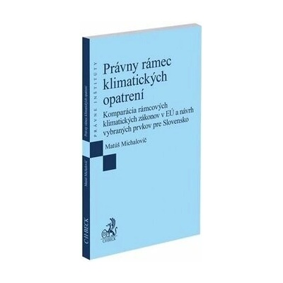 Právny rámec klimatických opatrení