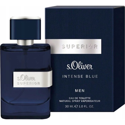 S,Oliver Intense Blue Superior toaletní voda pánská 30 ml