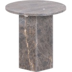 Actona Мраморна кръгла странична масичка ø 50 cm Naxos - Actona (H000023617)
