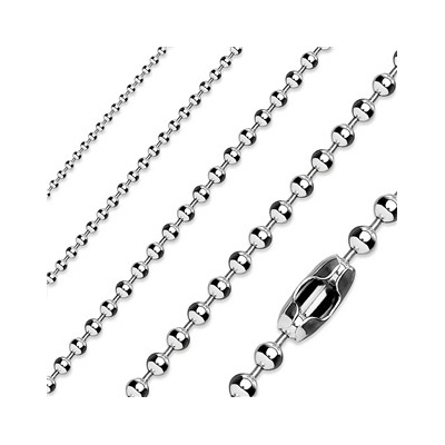 Šperky4U Ocelový řetízek kuličkový OPE1001-024-55