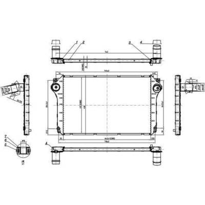 Chladič turba HART 620 808 (620808)