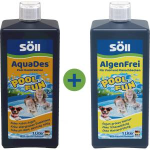 Söll Комплект AquaDes & Algenfrei - 2 + 1 L (SOE-83690-83692)