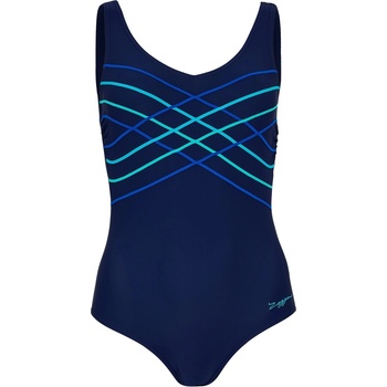 Zoggs Altona Taped Scoopback Womens - Blue