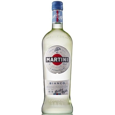 Martini Bianco 15% 1 l (holá láhev)