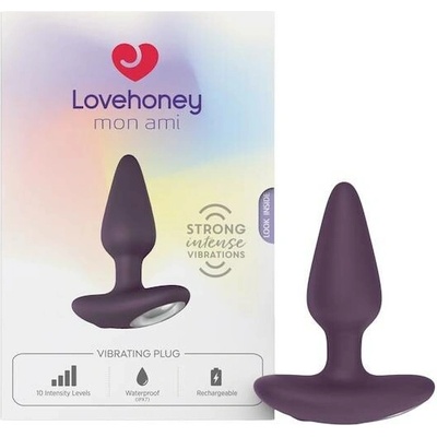 Lovehoney mon ami Vibrátory Vibrační zástrčka – Zbozi.Blesk.cz