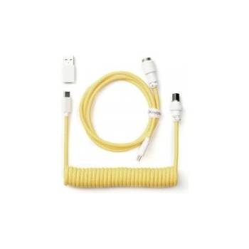 Keychron Cable Coiled Aviator USB-C Yellow (CAB-16)