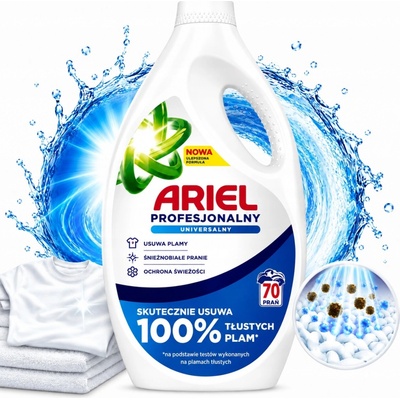 Ariel Professional 100% prací gel Universal 70 PD 3,15 l