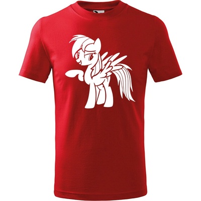 T-ričko My little Pony ll detské tričko Biela Čierna