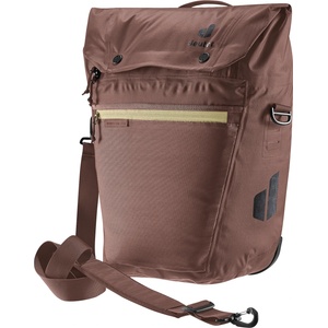 Deuter Велосипедна дисага Deuter Mainhattan 17+10 Pannier - Raisin / Desert - размер 17+10 l (510-3391-0711)