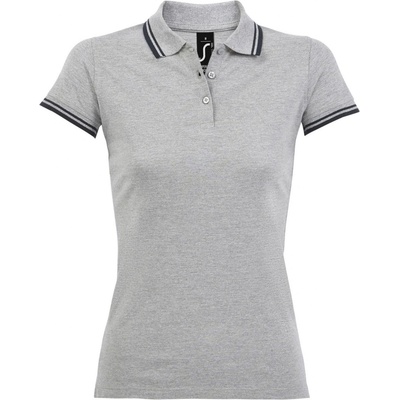 SOĽS Pasadena Women Damské polo tričko SL00578 Grey navy