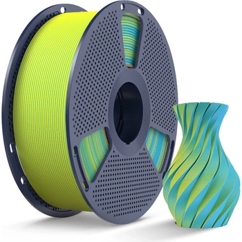 SUNLU PLA Matte Dual Color Yellow Cyan - 1, 75 mm / 1000 g (6933582320461)