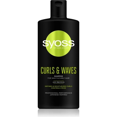 Syoss Curls & Waves шампоан за къдрава и чуплива коса 440ml