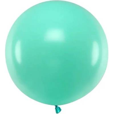 Party Deco Голям Латексов Балон 60 см - Pastel Aquamarine (OLBOM-083A)