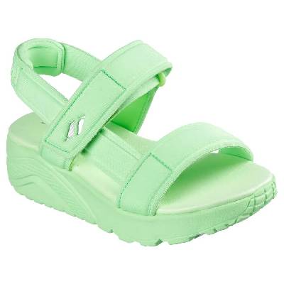 Сандали Skechers Uno Lite Sunny Stand sandals - Green (Lime Textile/ Trim)