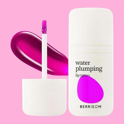 Berrisom Water Plumping Lip Tattoo 03 Orchid Pink Dlouhotrvající hydratační slupovací tint na rty 6 g