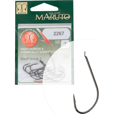 MARUTO HÁČEK 2267 BLACK NICKEL Vel. 1 10 ks
