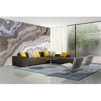 DIMEX ART Самозалепваща се флизелинова фототапета минерално шлифование 375 x 250 см