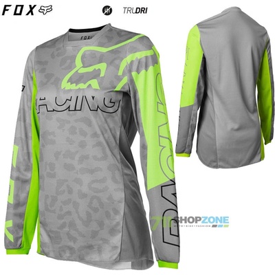 Fox Racing Wmns 180 Skew sivo-žltý