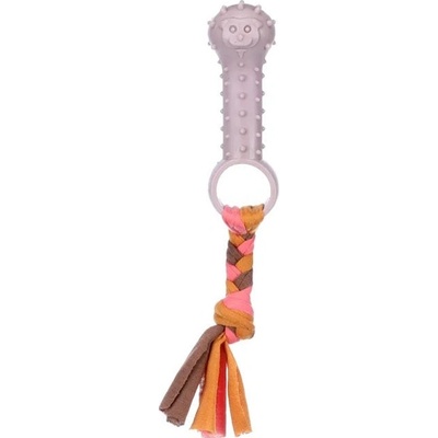 Karlie-Flamingo Hračka guma TPR Puppy Bunty kost s uzlem 20 x 3,2 x 3,2 cm