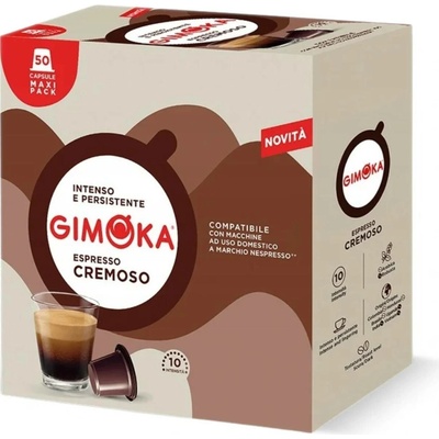 Gimoka Kapsle pro Nespresso Cremoso 50 ks