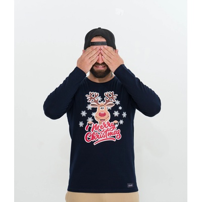 S-line МЪЖКА КОЛЕДНА БЛУЗА черно 2xl