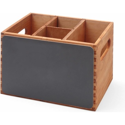 HENDI Jedálny lístok a krabička na príbory HENDI 210x150x H 150mm