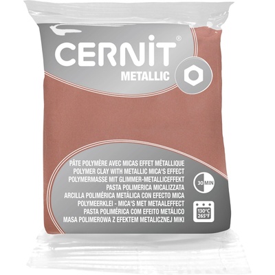 Cernit Polymer Clay Metallic Полимерна глина Pink Gold 56 g (CE0870056052C)