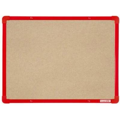 Extera Textilní tabule boardOK, 60 x 45 cm červená 100621