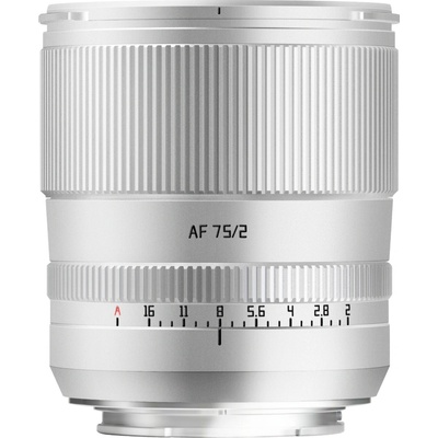 TTArtisan APS-C AF75mm F2 Sony E Silver